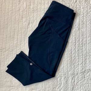 Lululemon Fast & Free Crop II 19” size 6